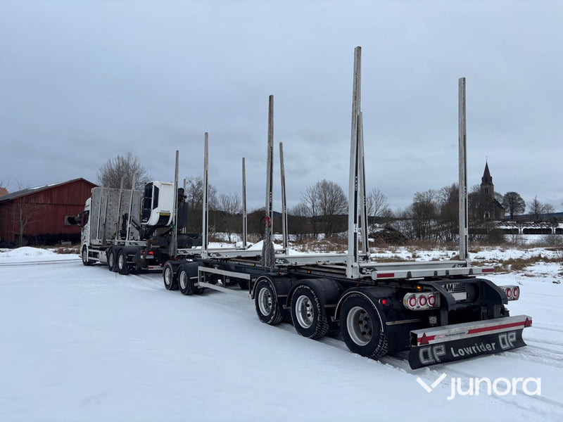 Timmerbil + Släp - Scania, R650B6X4NB