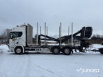 Timmerbil + Släp - Scania, R650B6X4NB