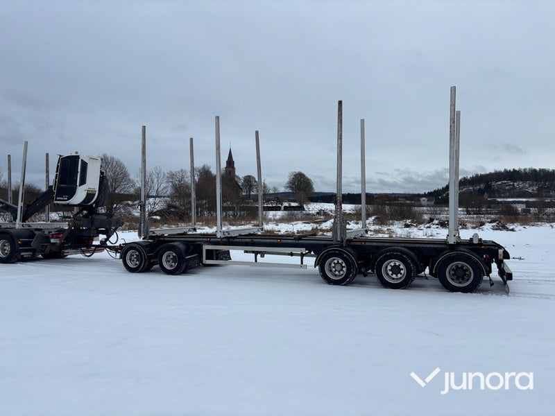 Timmerbil + Släp - Scania, R650B6X4NB