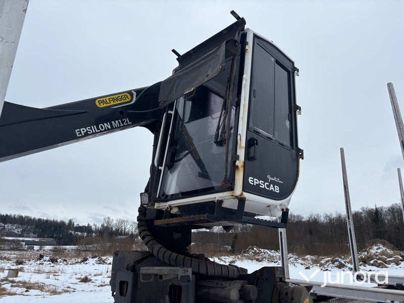 Timmerbil + Släp - Scania, R650B6X4NB