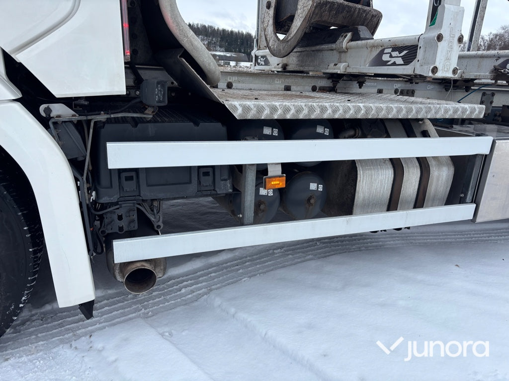 Timmerbil + Släp - Scania, R650B6X4NB