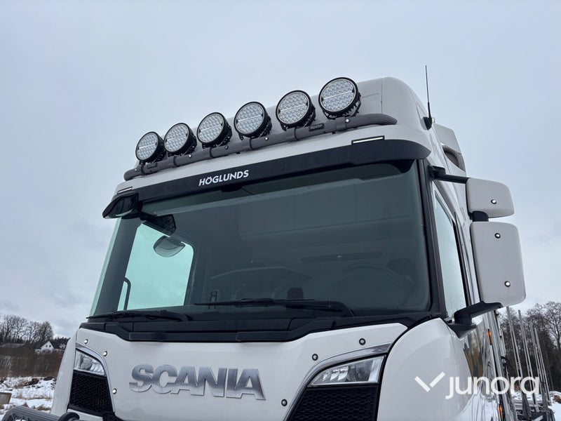 Timmerbil + Släp - Scania, R650B6X4NB