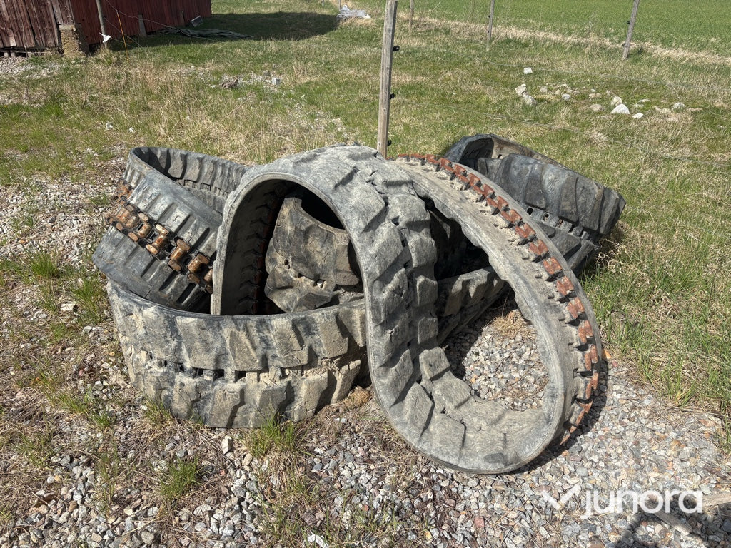 Gummilarver - Till bandgrävare