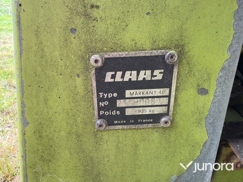 Hårdpress - Claas Markant 40