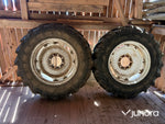 Traktordäck med fälg