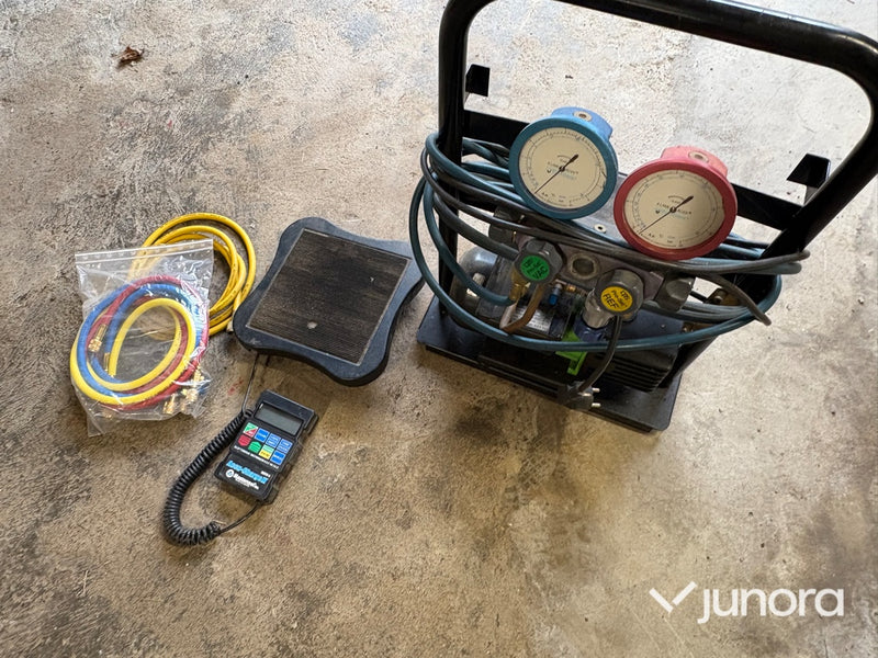 Vacumpump - Inkl våg, Till VVS