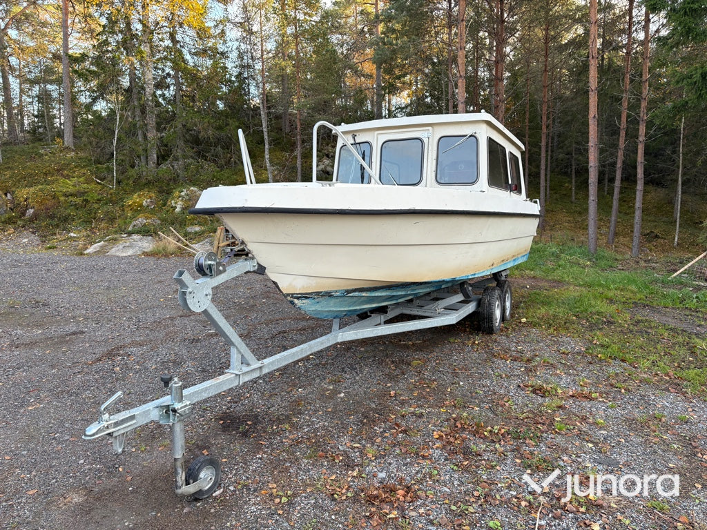 Båt, Trailer & Båtmotor - Örnvik 670, Suzuki DF140A