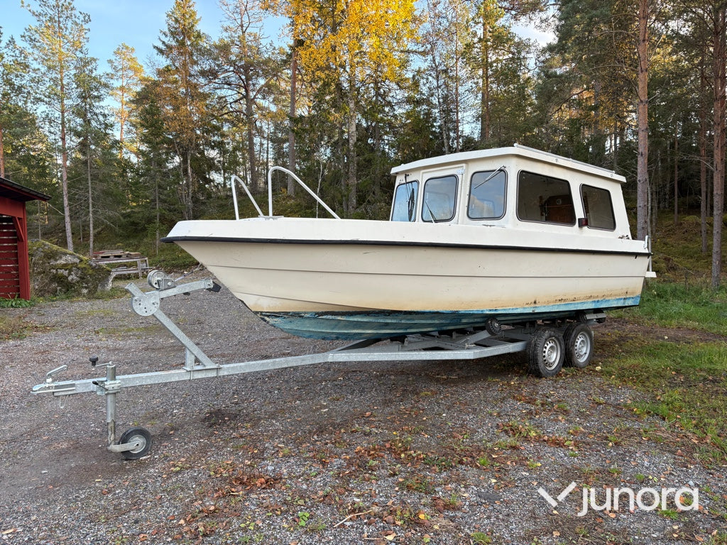 Båt, Trailer & Båtmotor - Örnvik 670, Suzuki DF140A