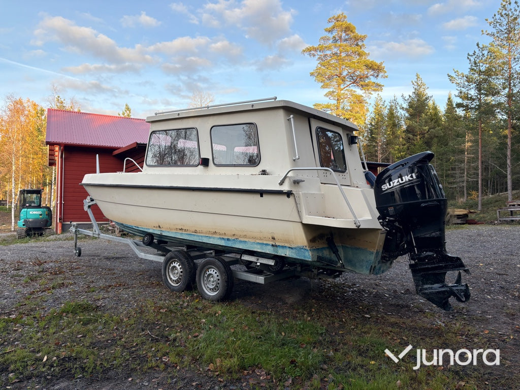 Båt, Trailer & Båtmotor - Örnvik 670, Suzuki DF140A