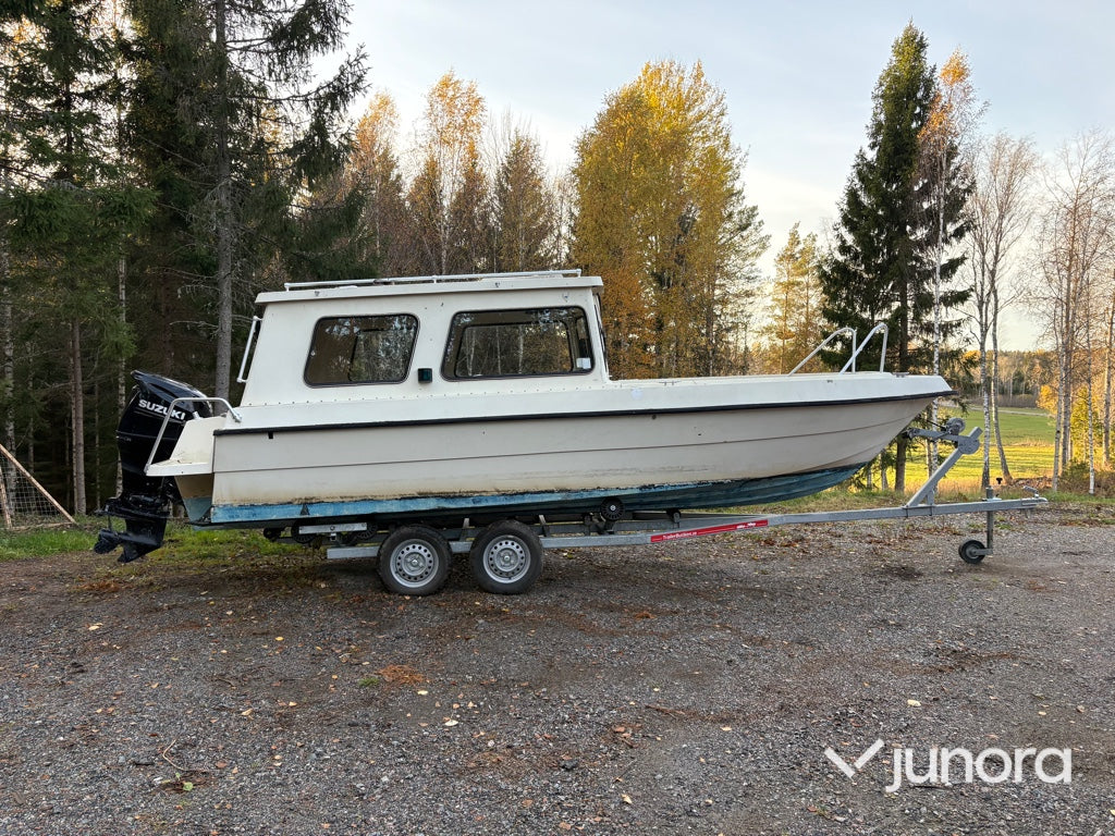 Båt, Trailer & Båtmotor - Örnvik 670, Suzuki DF140A