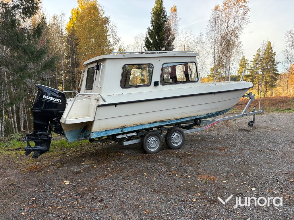 Båt, Trailer & Båtmotor - Örnvik 670, Suzuki DF140A