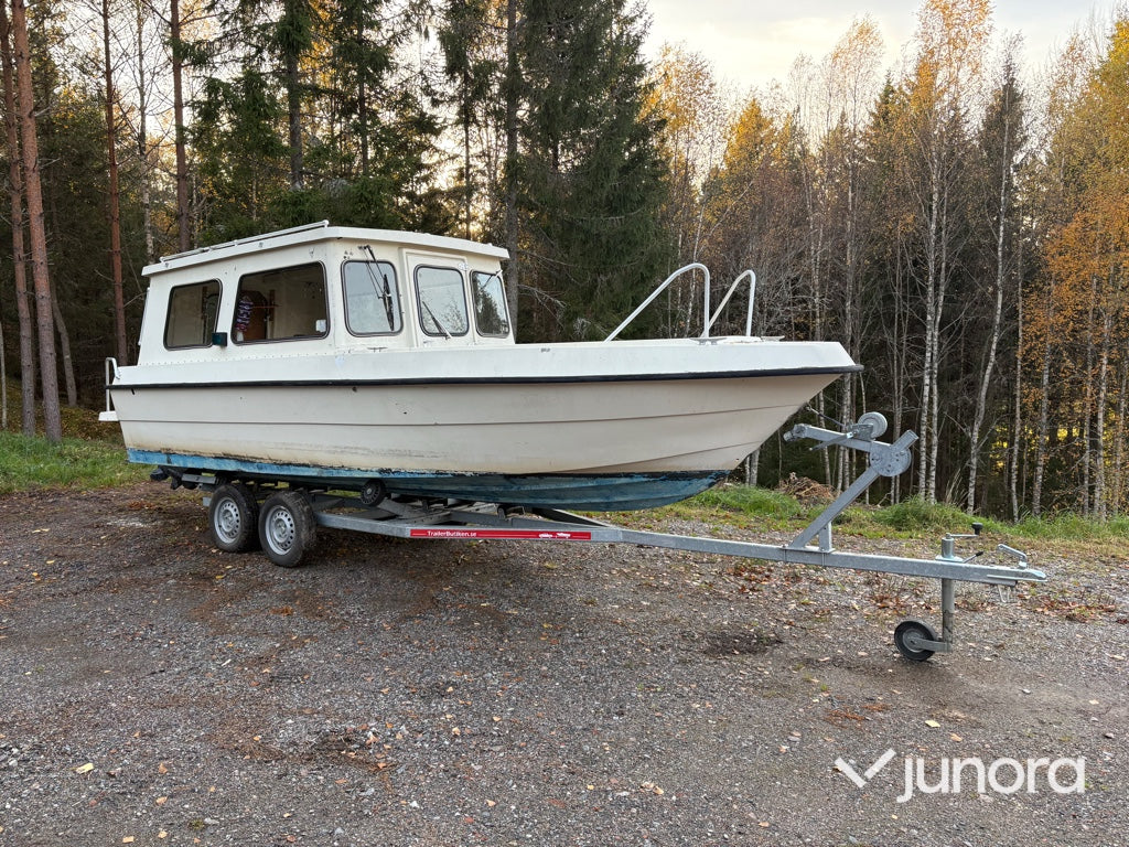 Båt, Trailer & Båtmotor - Örnvik 670, Suzuki DF140A