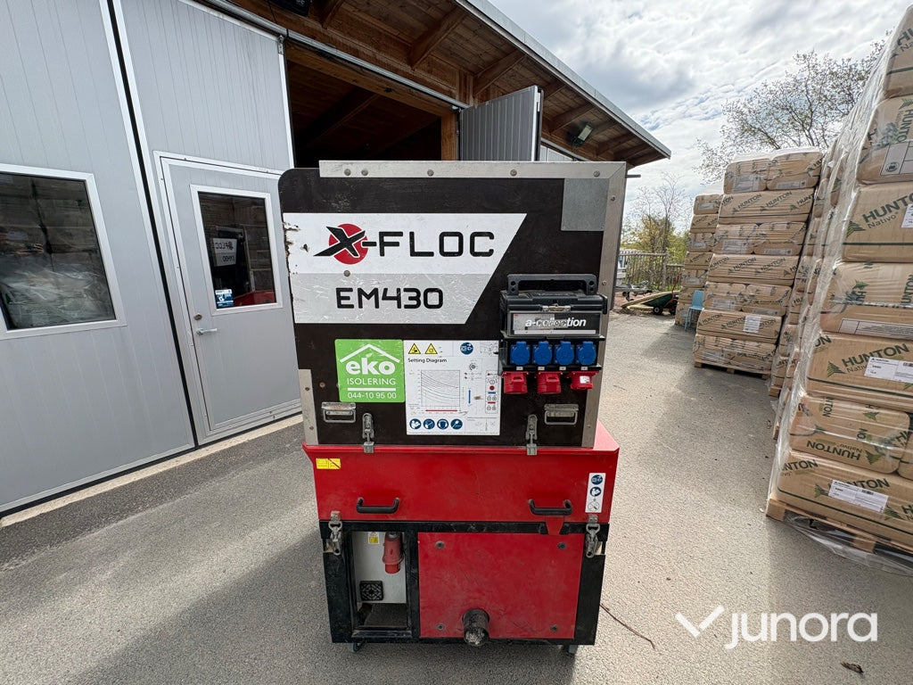 Isoleringsmaskin - X-floc, EM 430