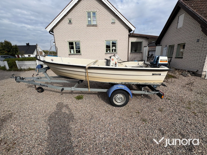 Båt + Trailer - Crescent 415d, Brenderup, 80km