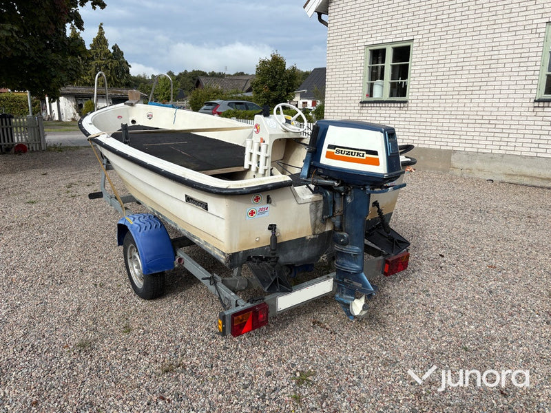 Båt + Trailer - Crescent 415d, Brenderup, 80km