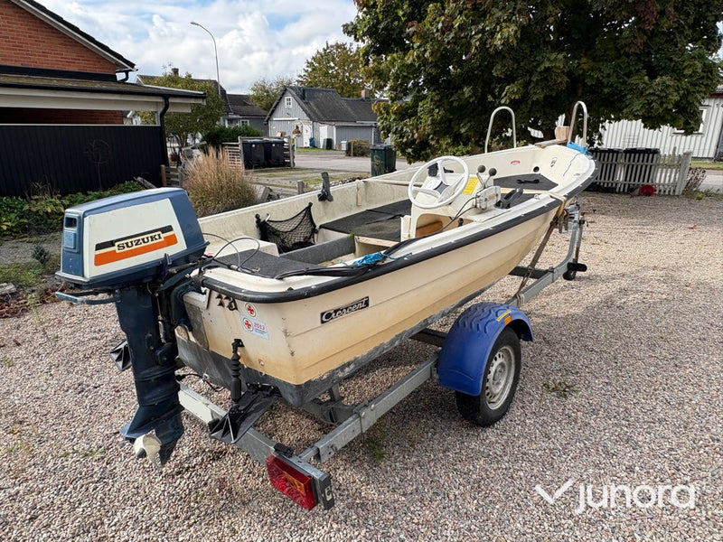 Båt + Trailer - Crescent 415d, Brenderup, 80km