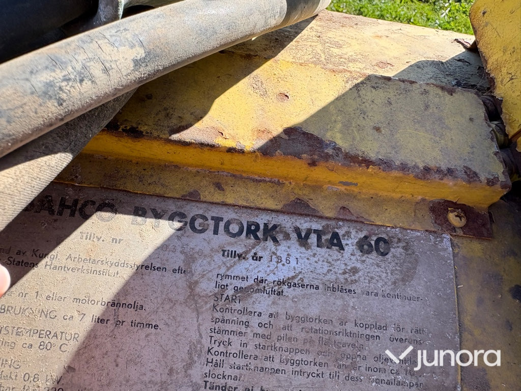 Byggtork - ABCO, VT4 60