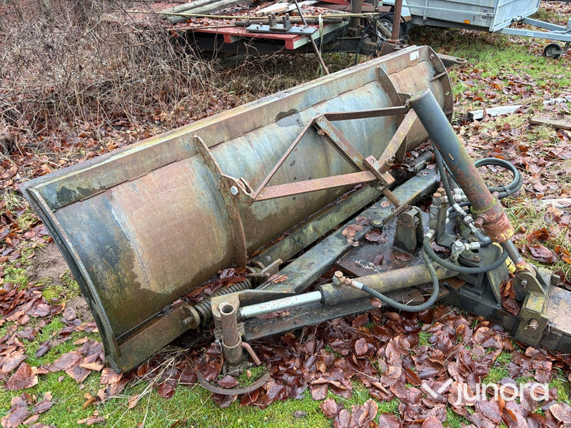 Snöplog - Vreten, med bom