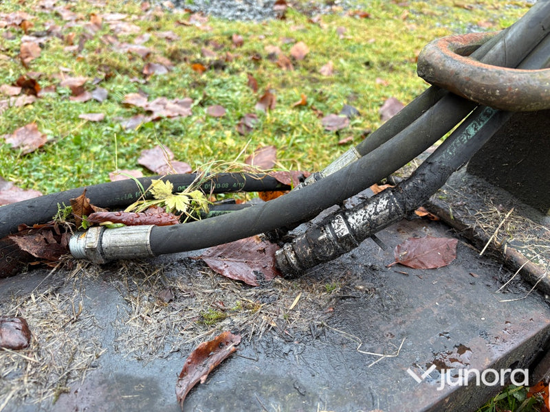 Snöplog - Vreten, med bom