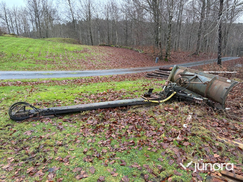Snöplog - Vreten, med bom