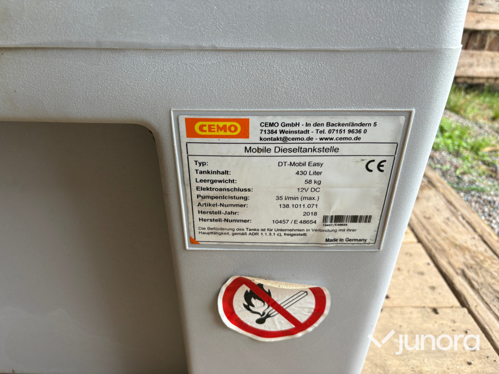 Dieseltank Cemo