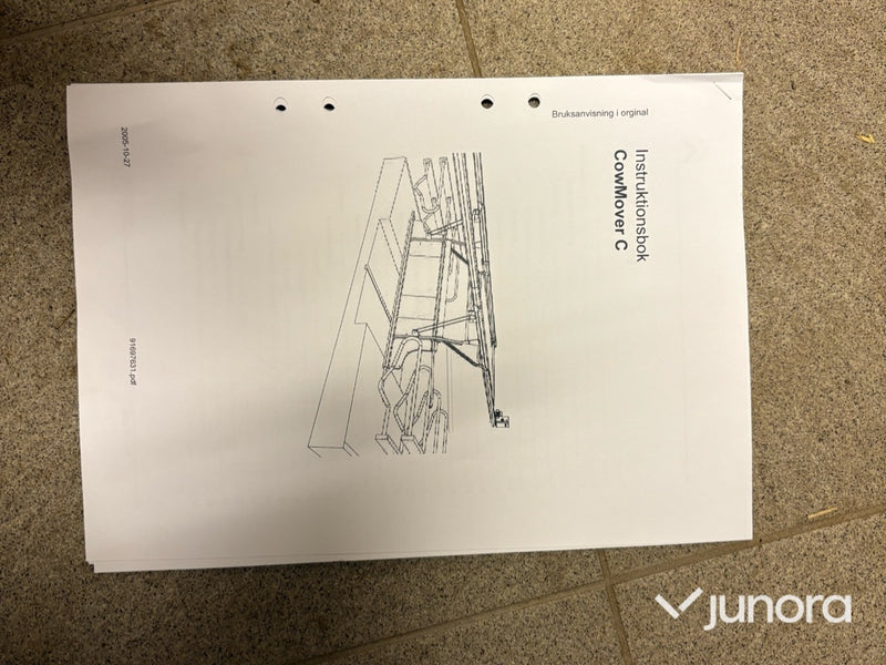 Påfösargrind - De Laval, CowMover C, Komplett