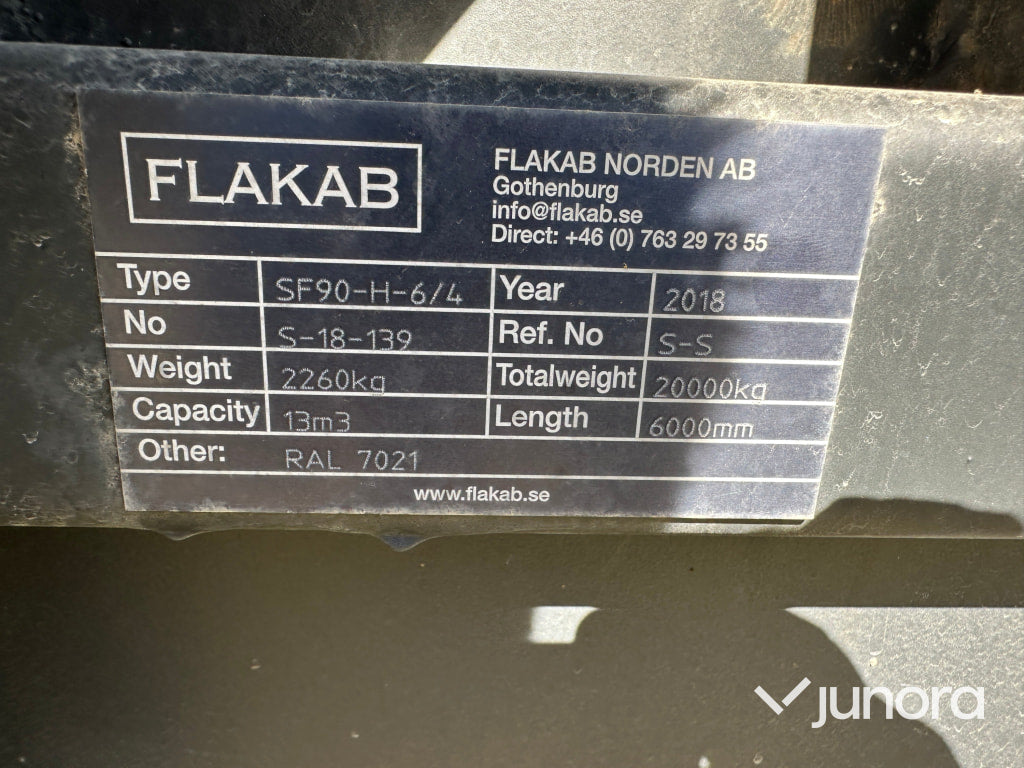 Schaktflak Flakab SF90-H-6/4