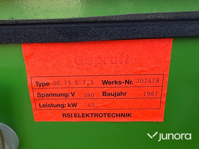 Kompressor- Isartaler SK 75 E 7.5 - 45kW