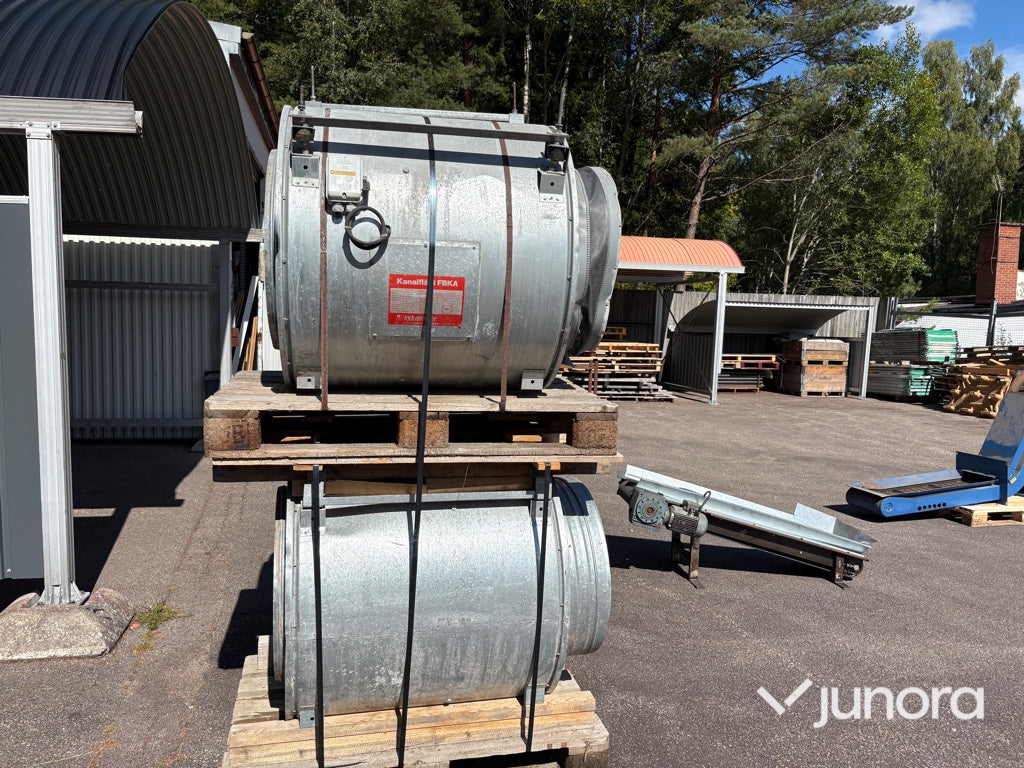 Kanalfläktar 2 st Industrifilter FBKA