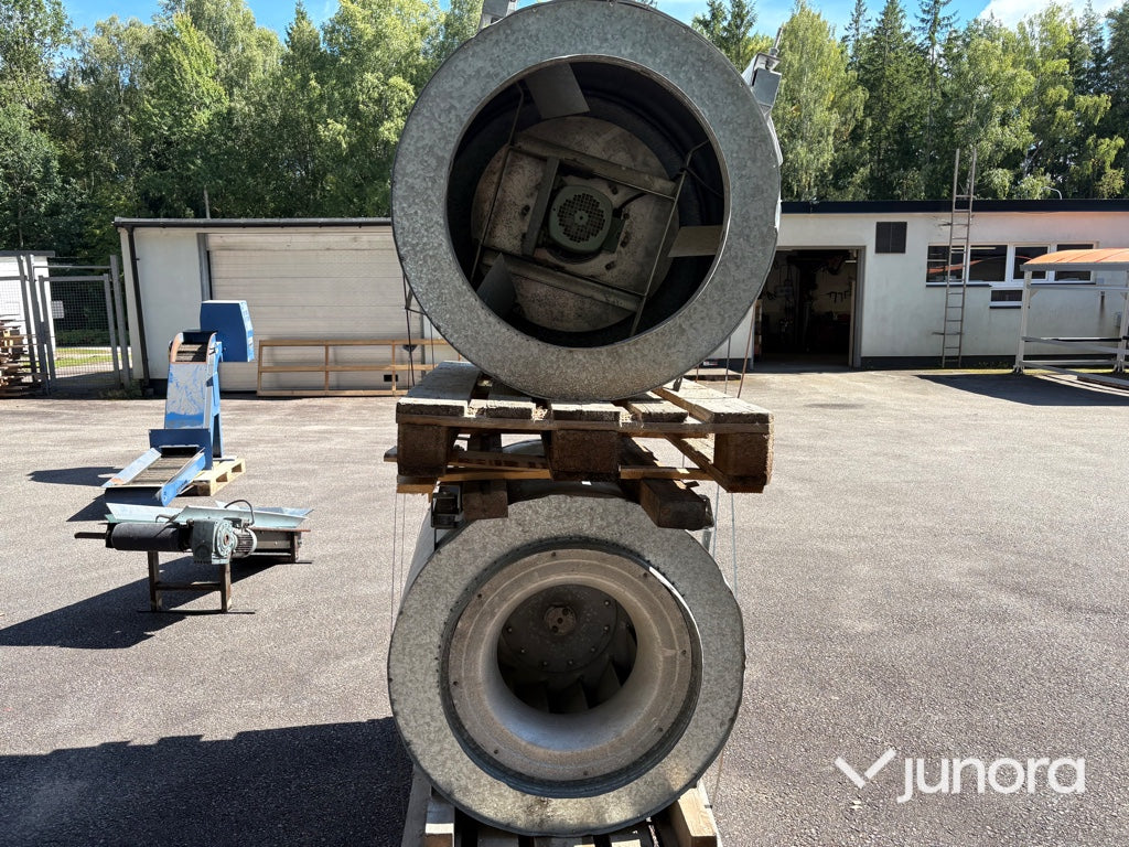 Kanalfläktar 2 st Industrifilter FBKA