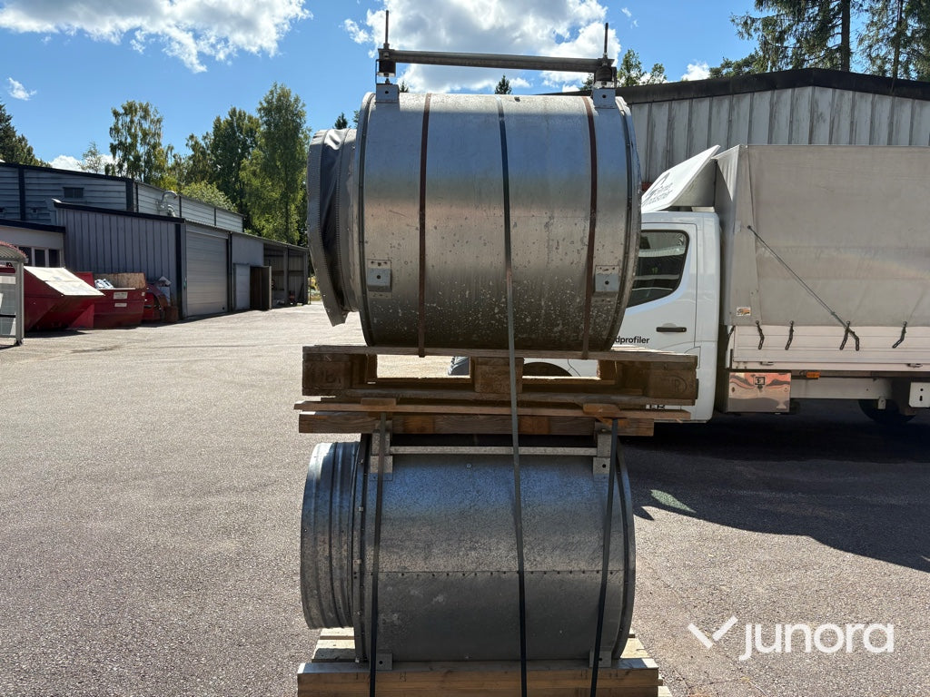 Kanalfläktar 2 st Industrifilter FBKA