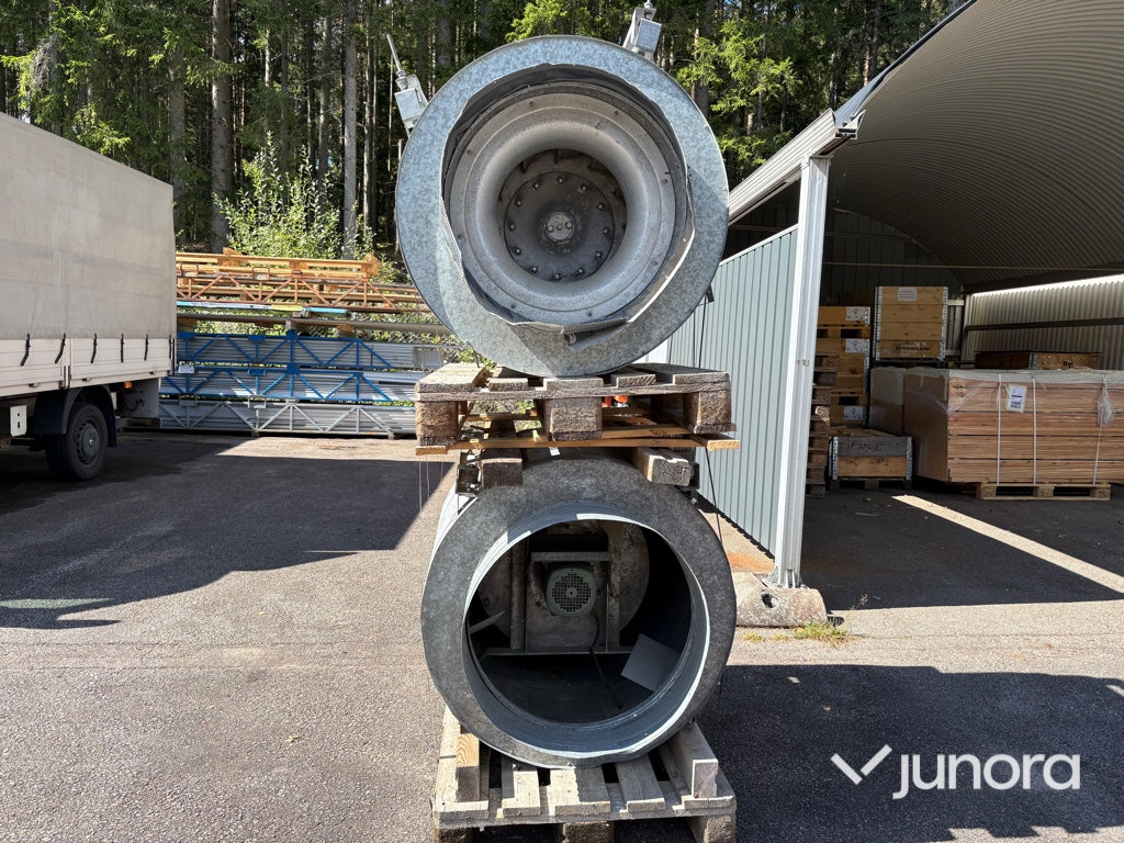 Kanalfläktar 2 st Industrifilter FBKA