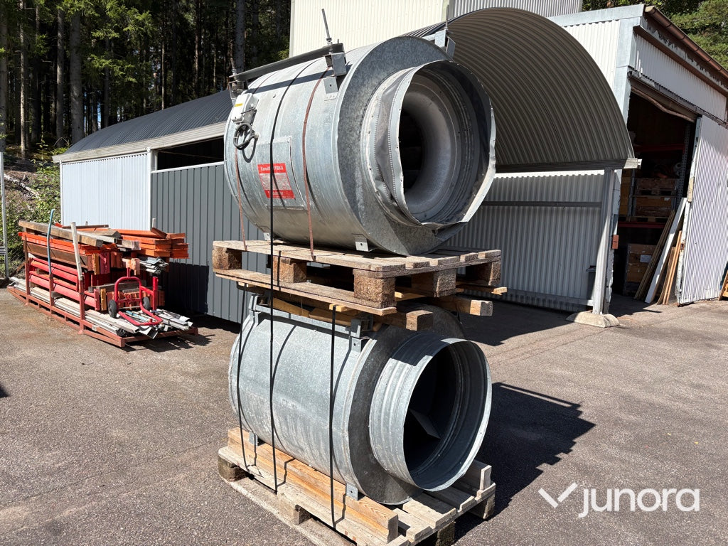 Kanalfläktar 2 st Industrifilter FBKA
