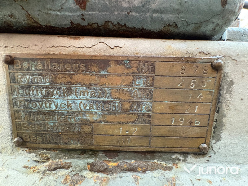 Kolvkompressor – Ingersoll-Rand Type 30, 250 L, 14 bar