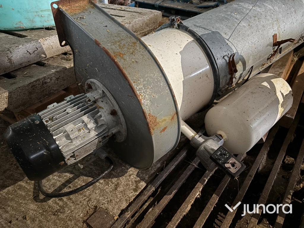 U-skruv - med dysfilter, skivkvarn SK1500, Aveko styrskåp