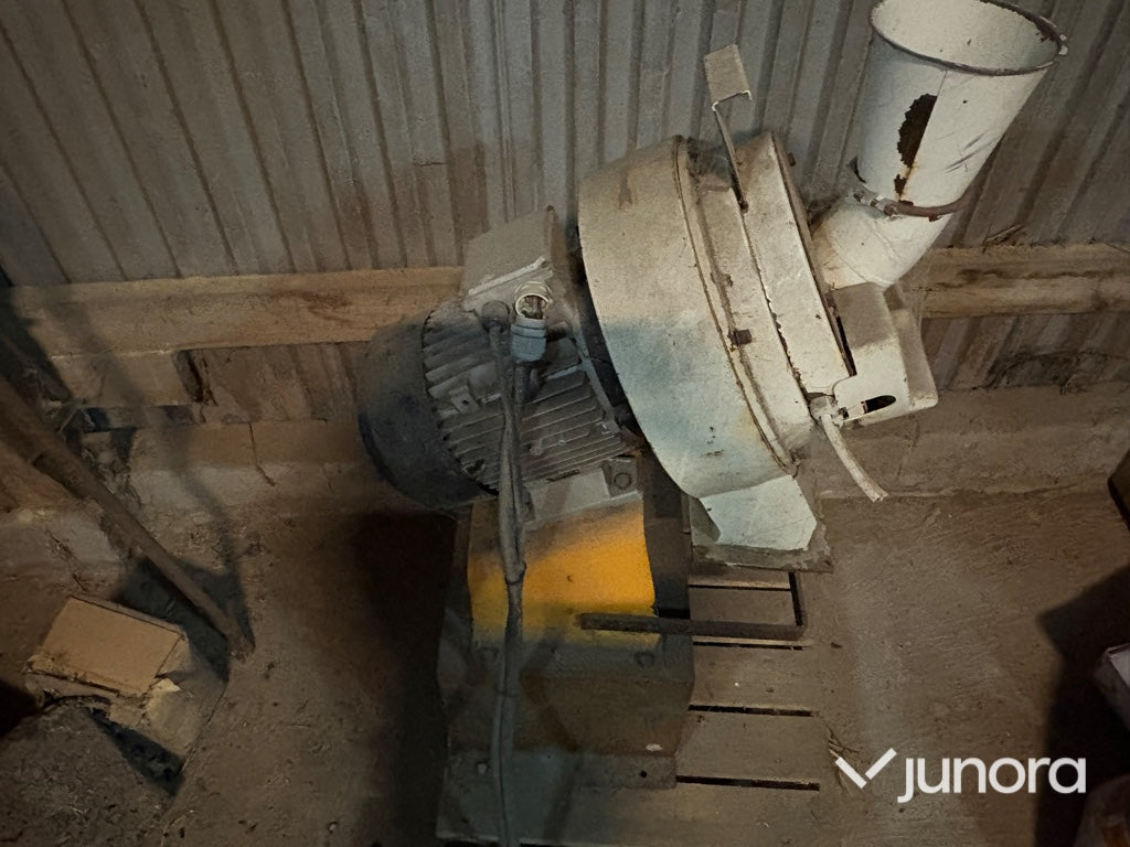 U-skruv - med dysfilter, skivkvarn SK1500, Aveko styrskåp