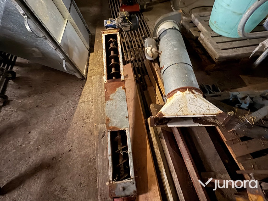 U-skruv - med dysfilter, skivkvarn SK1500, Aveko styrskåp