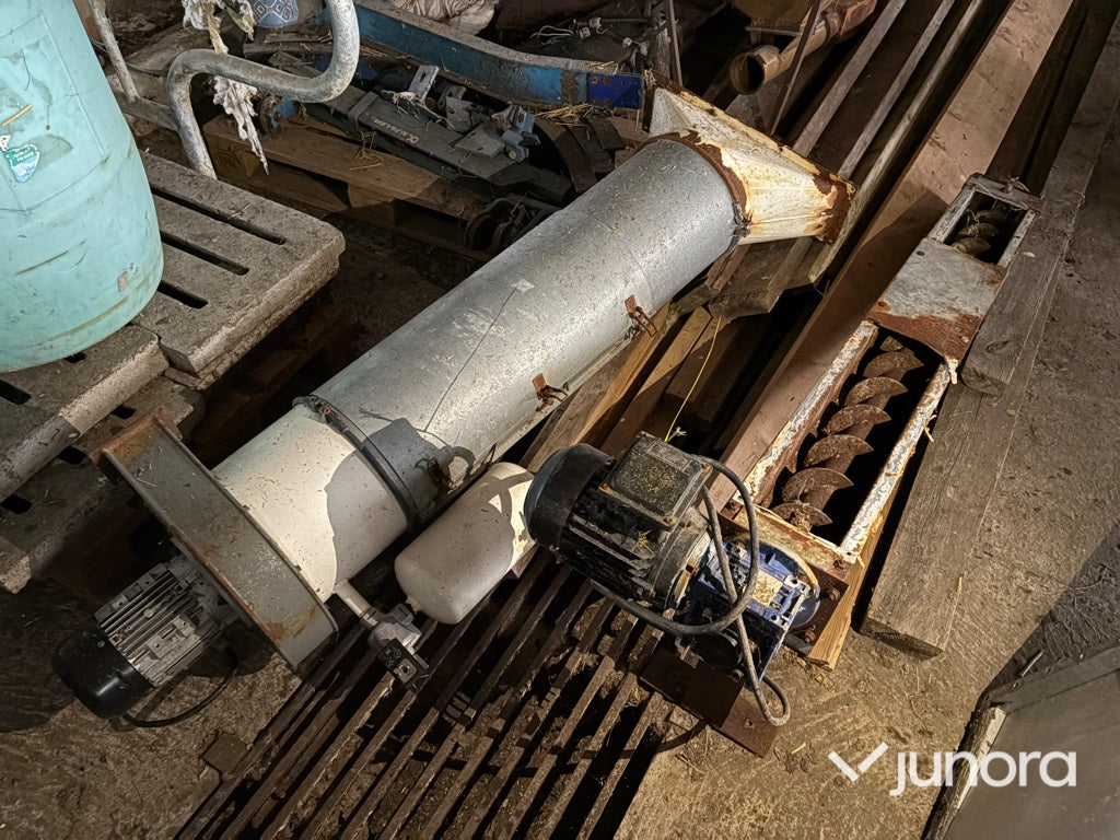 U-skruv - med dysfilter, skivkvarn SK1500, Aveko styrskåp