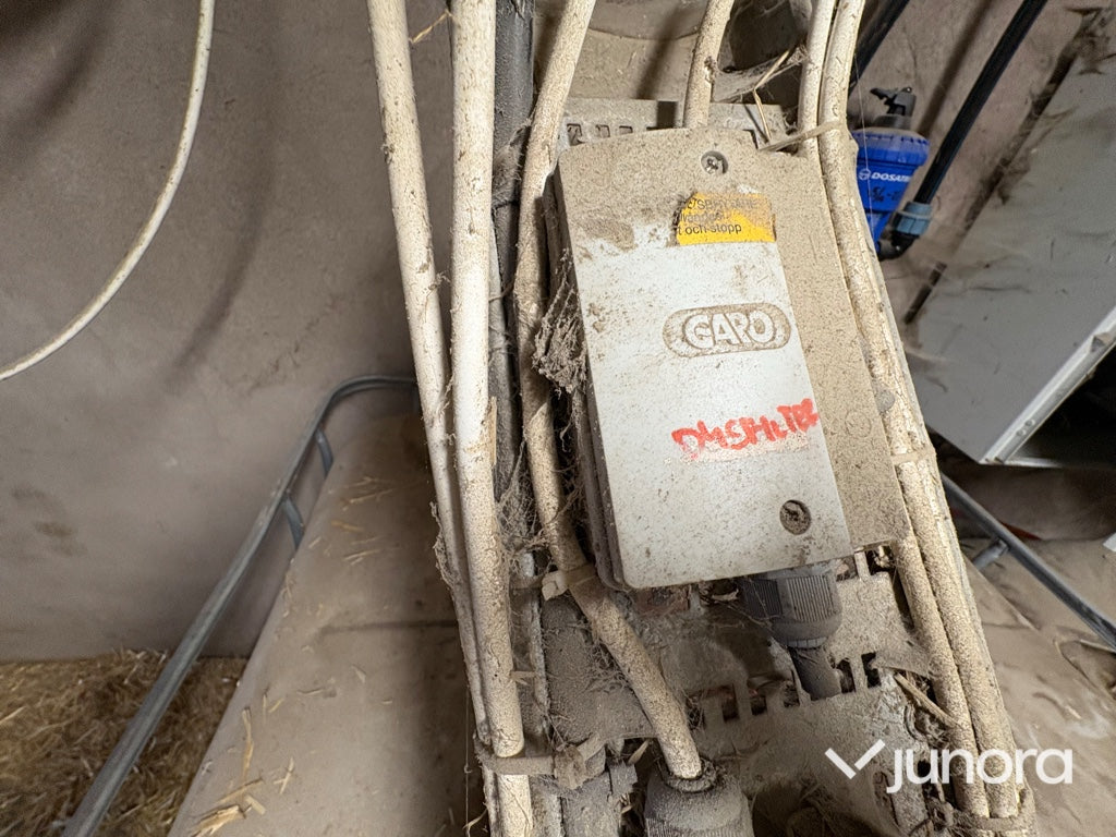 U-skruv - med dysfilter, skivkvarn SK1500, Aveko styrskåp