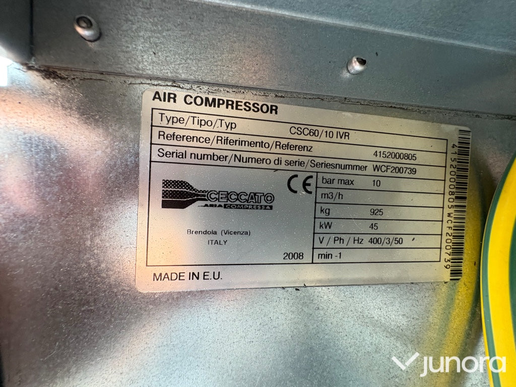 Kompressor - Ceccato, SCS 60 IRV