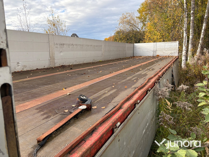 Flaktrailer - Kaupe, 12.4m, 2003