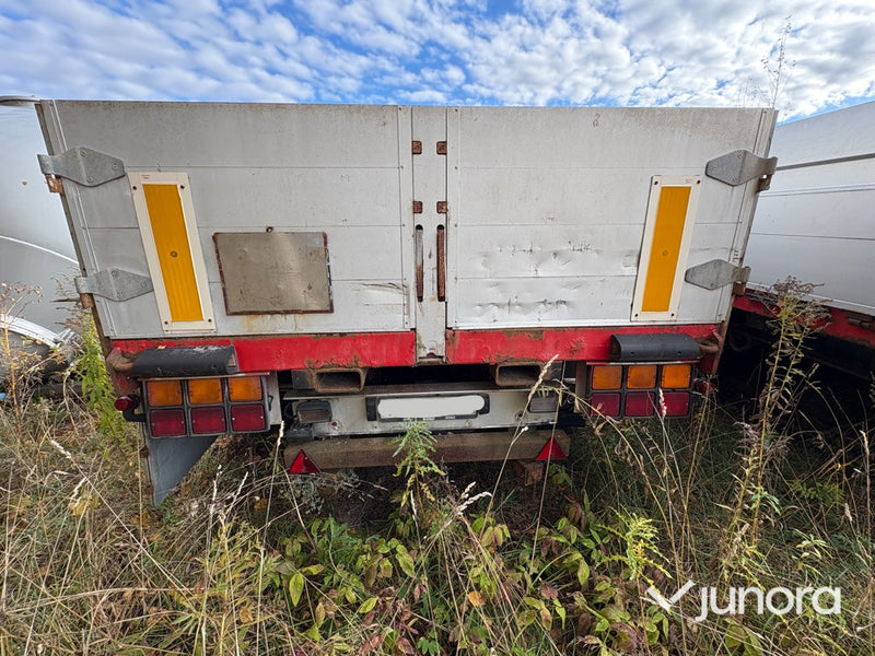 Flaktrailer - Kaupe, 12.4m, 2003