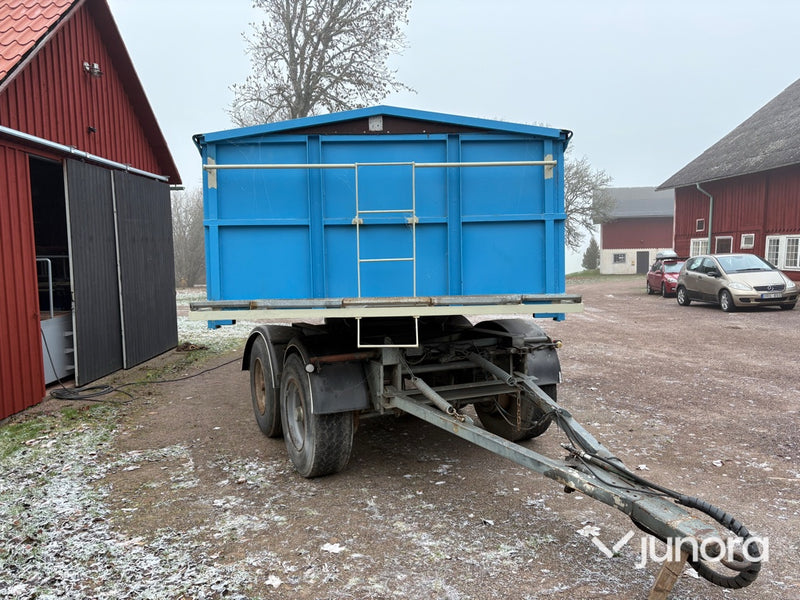 Torkvagn/Spannmålsvagn med tipp - 25 kubik