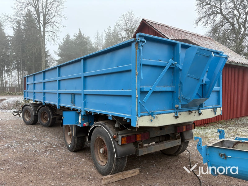 Torkvagn/Spannmålsvagn med tipp - 25 kubik