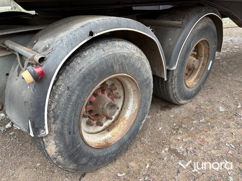 Torkvagn/Spannmålsvagn med tipp - 25 kubik