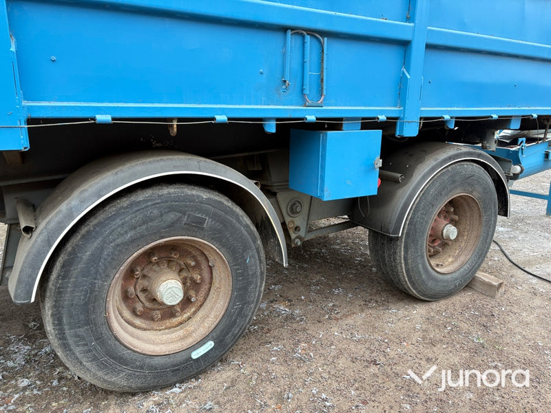 Torkvagn/Spannmålsvagn med tipp - 25 kubik