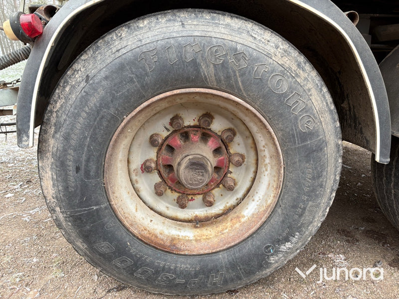 Torkvagn/Spannmålsvagn med tipp - 25 kubik