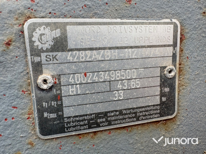 Torkvagn/Spannmålsvagn med tipp - 25 kubik