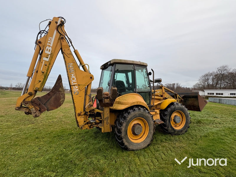 Grävlastare – New Holland LB115, 4WD