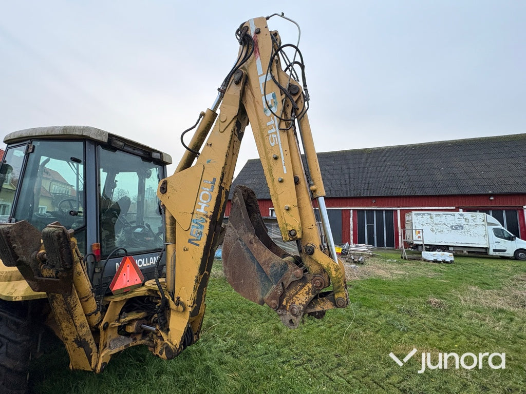 Grävlastare – New Holland LB115, 4WD